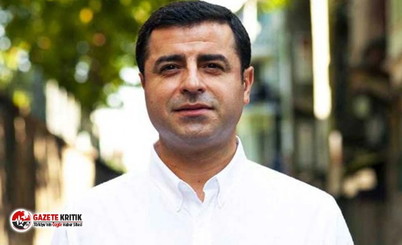 Demirtaş'tan 'Çekirdekçi Mısto'ya mesaj: Seni unuttuğumu sanma, Azrail unutsun seni