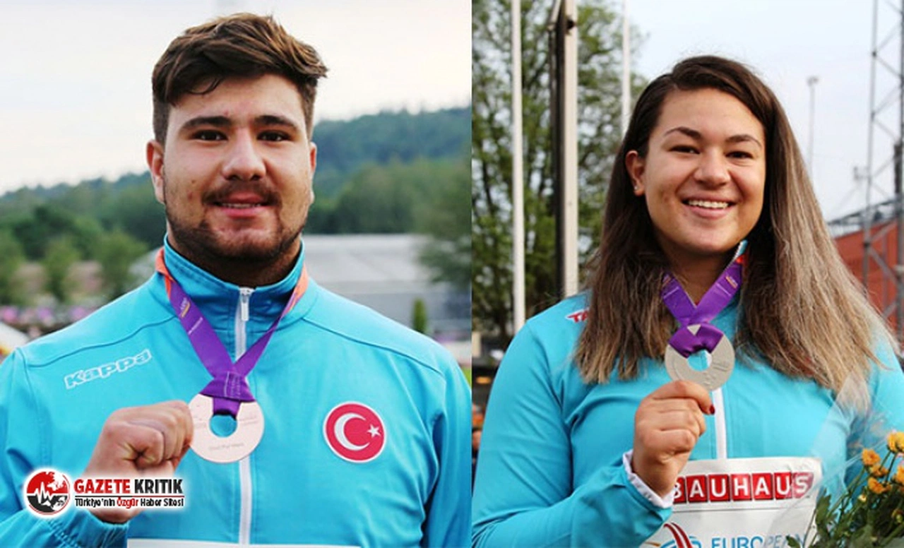 Türkiye, Avrupa U20 Atletizm Şampiyonası'nda günü 2 madalya ile tamamladı