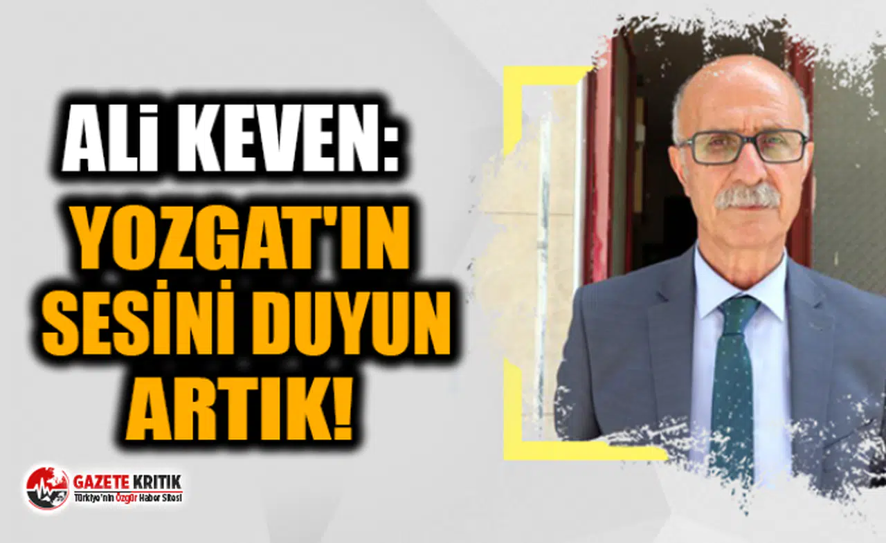YOZGAT'IN SESİNİ DUYUN ARTIK!
