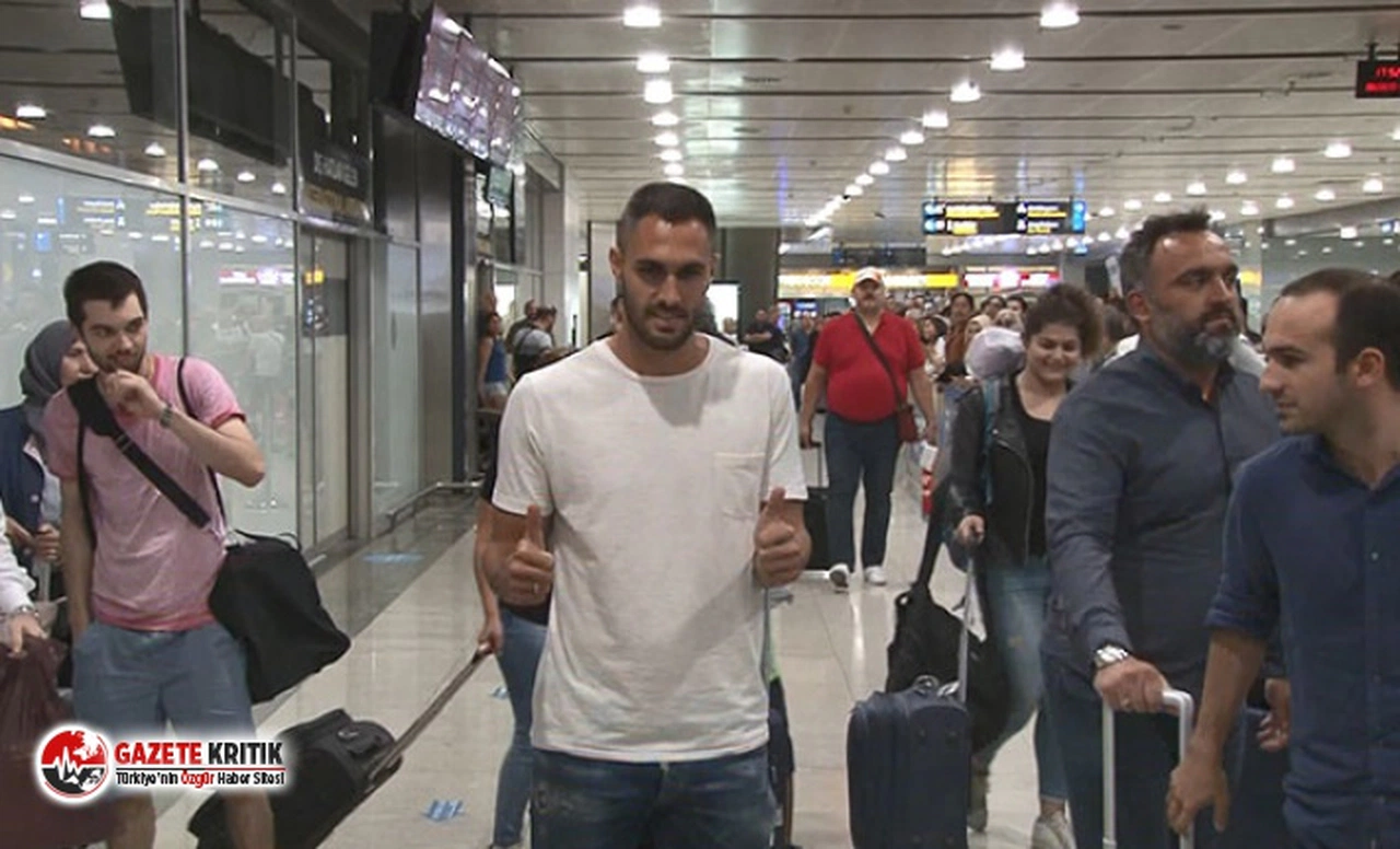 Beşiktaş'ın yeni transferi Victor Ruiz İstanbul'da