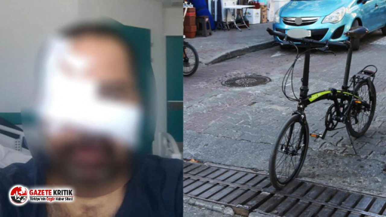 Bisiklet yoluna park eden araçlar yüzünden hastanelik oldu