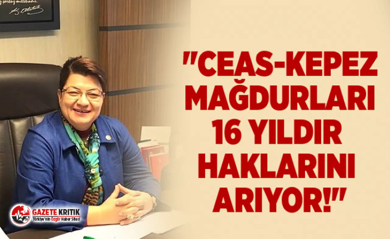 "ÇEAŞ-KEPEZ MAĞDURLARI 16 YILDIR HAKLARINI ARIYOR!"