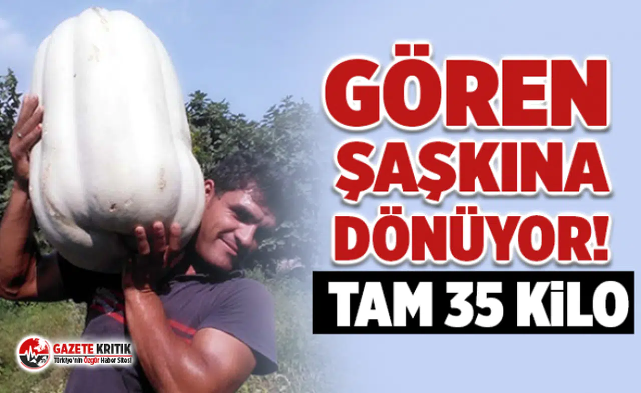 Gören şaşkına dönüyor! Tam 35 kilo