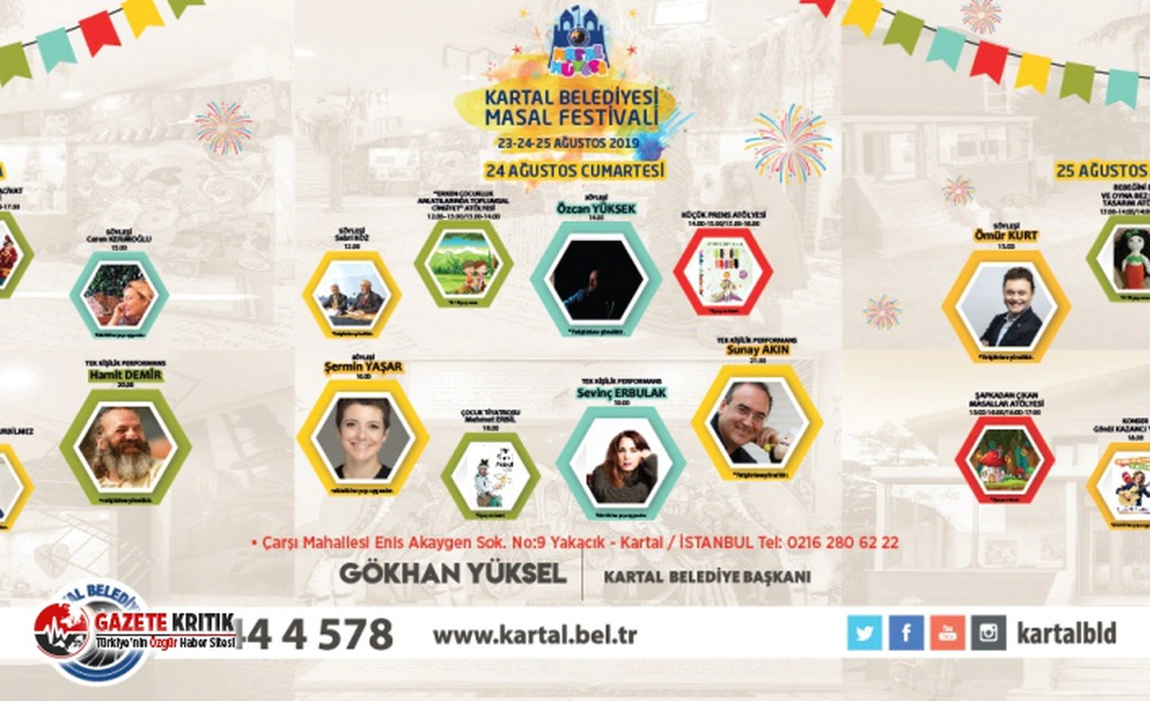 Kartal Belediyesi Masal Müzesi’nde 3 Gün 3 Gece Sürecek Masal Festivali