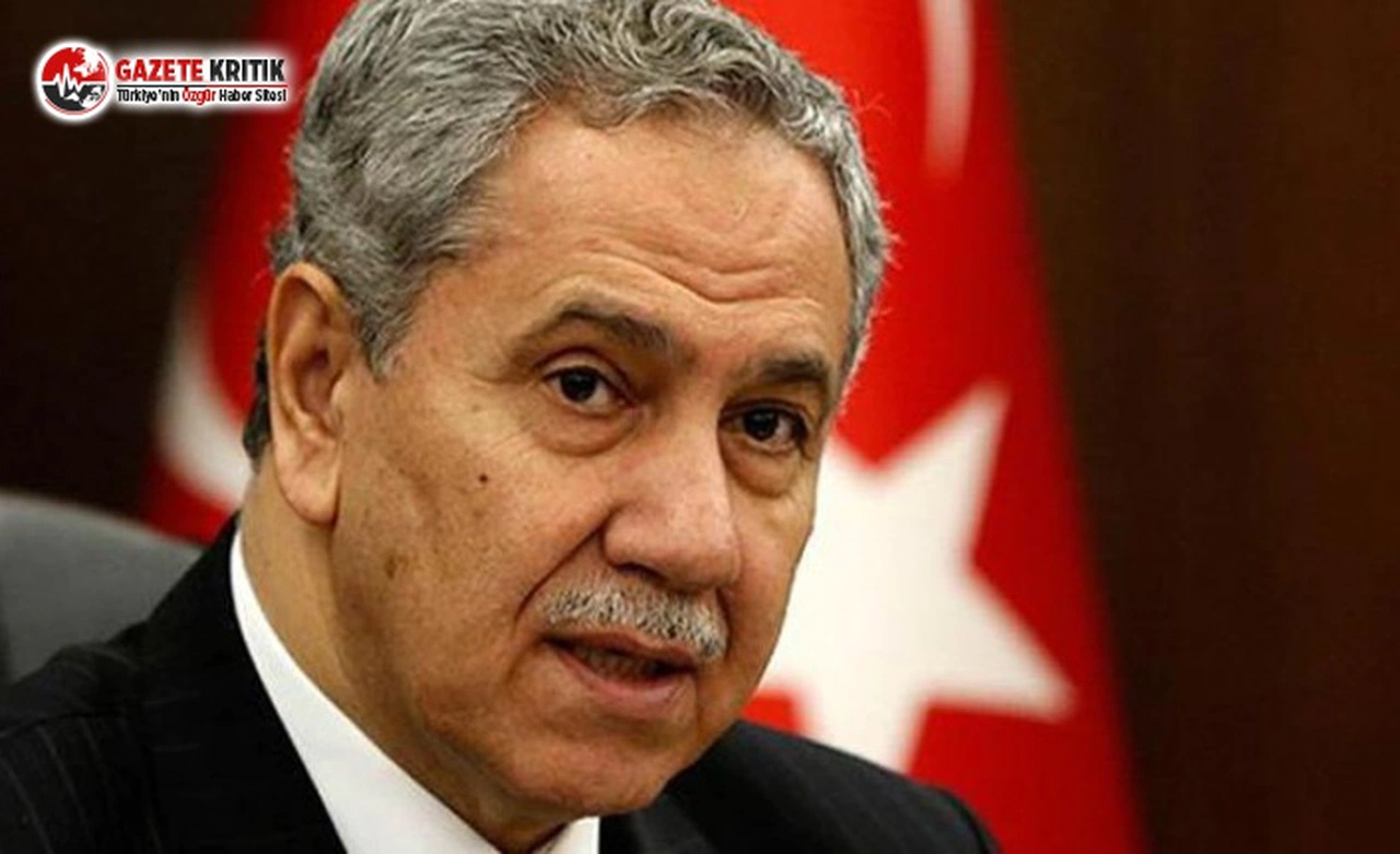 Arınç: Gördükçe Yerin Dibine Geçiyorum