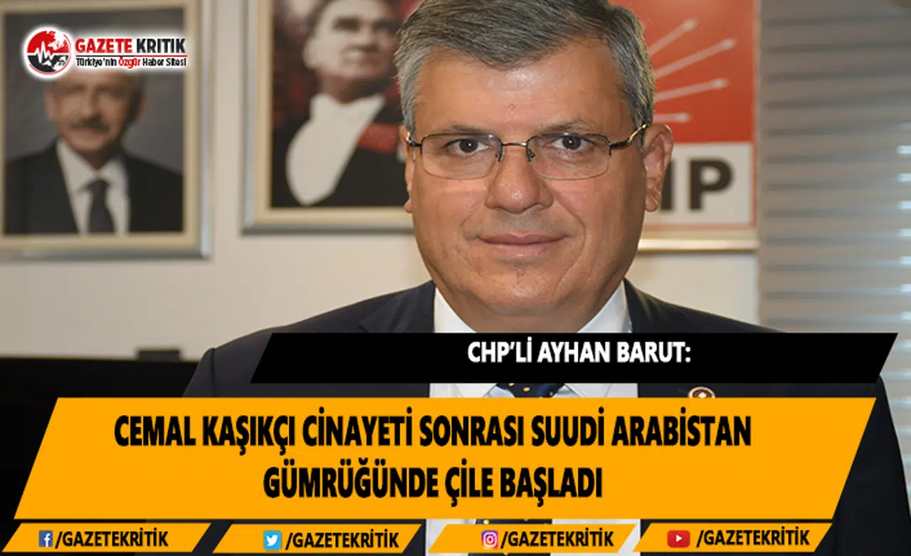 CHP'li Barut: Hükümet narenciyede analiz krizine çözüm üretmeli