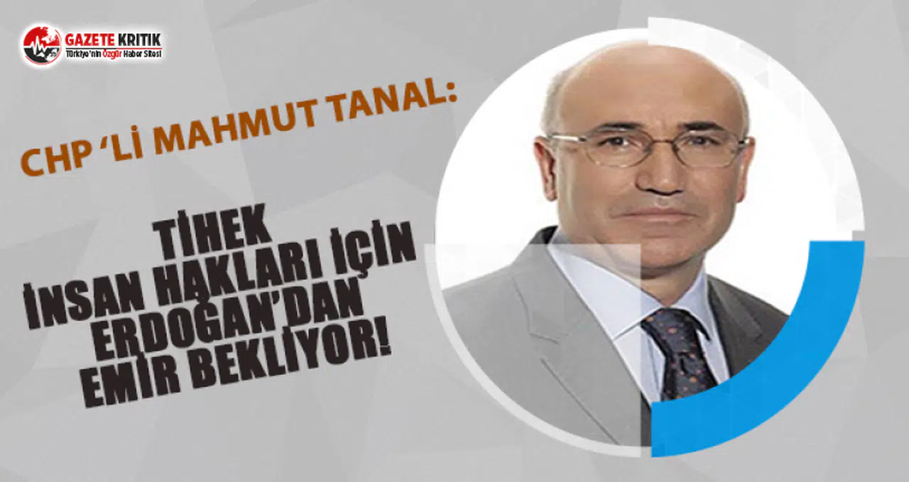 CHP'Lİ TANAL:BU ÜLKEYE İNSAN HAKLARI LAZIMSA BİZ GETİRİRİZ!