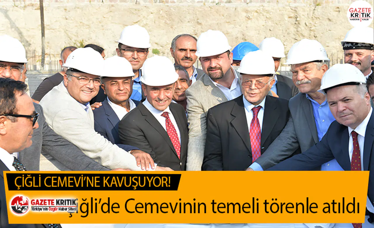 Çiğli’de Cemevinin temeli törenle atıldı