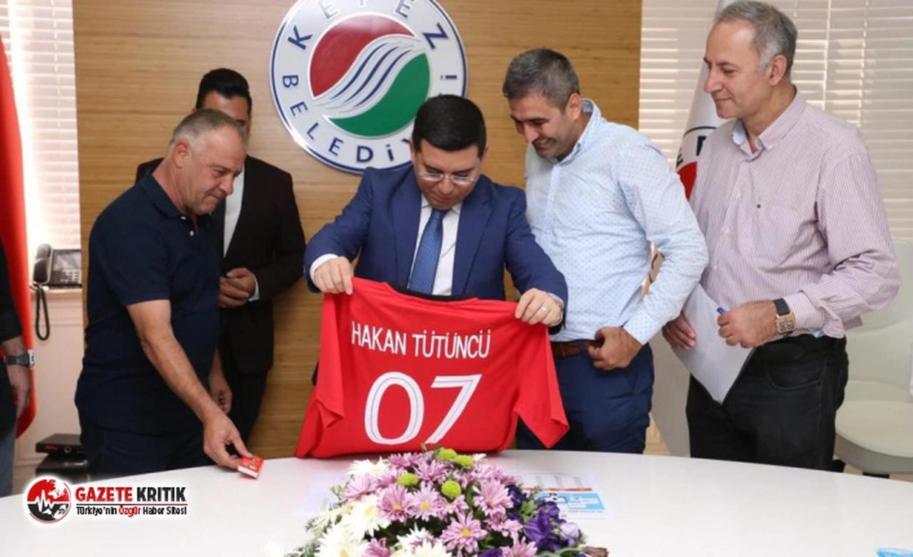 Tütüncü’ye tesis teşekkürü