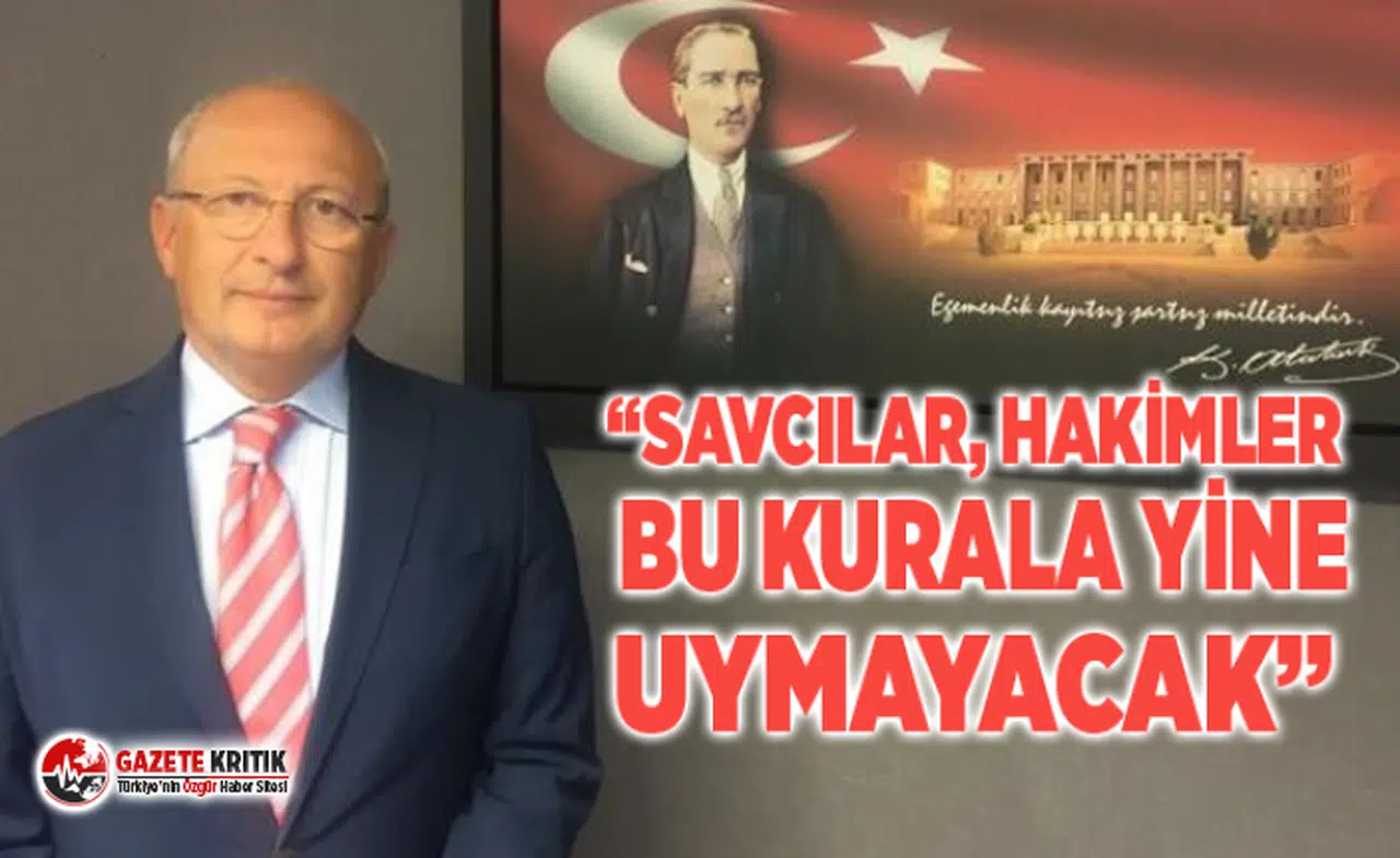 UTKU ÇAKIRÖZER, YARGI REFORMUNUN ‘HABERDEN TERÖR ÇIKARILMASINI ENGELLEMEYECEĞİNİ’ SÖYLEDİ