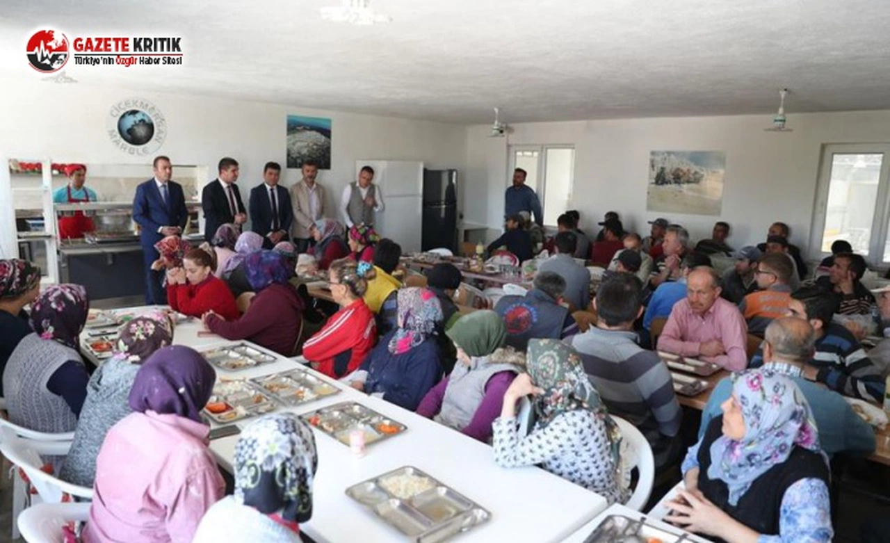 Başkan Ercengiz, Çiçek Mersan Mermer Sanayi Fabrikası Ziyaret Etti