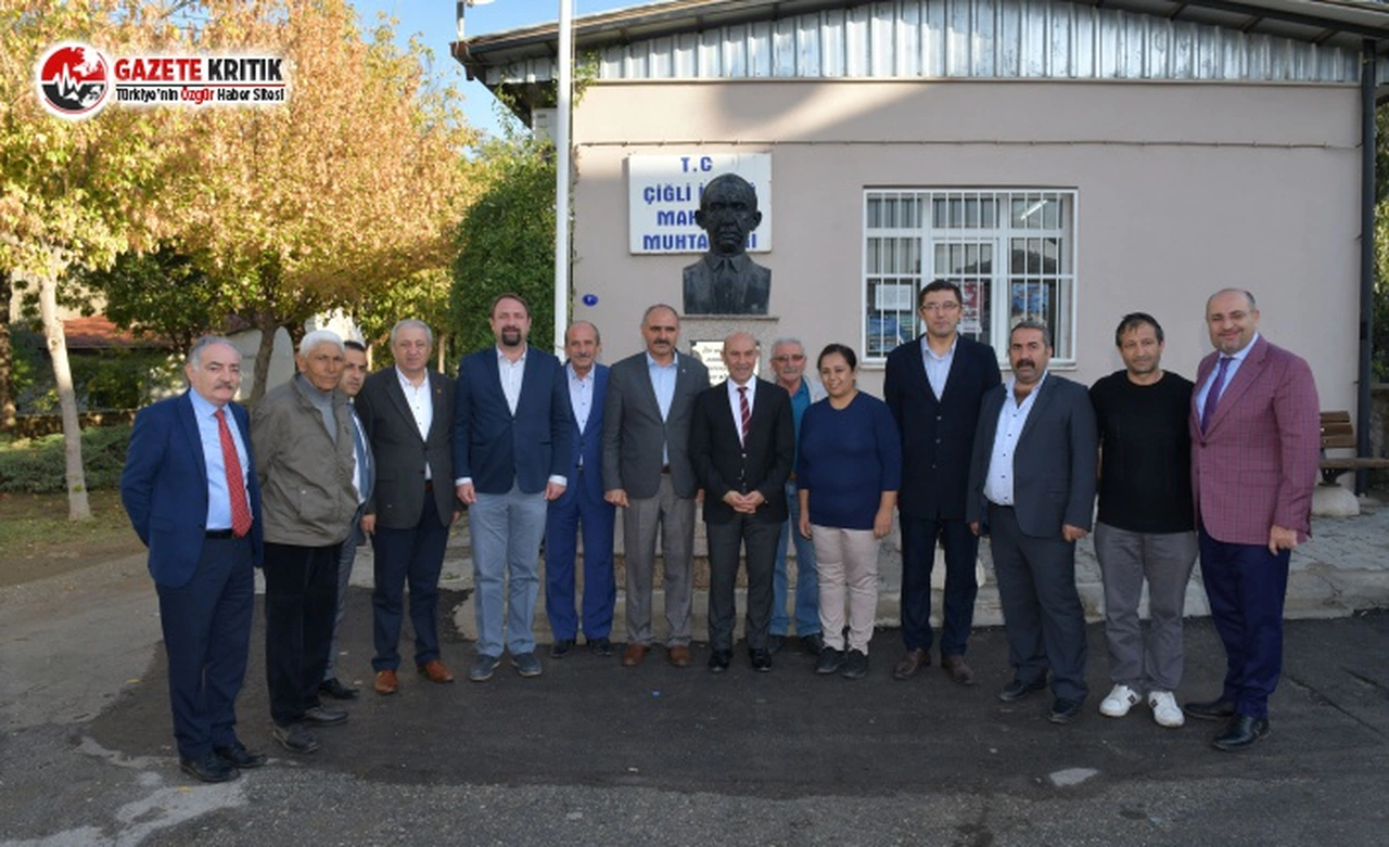 Başkan Tunç Soyer Çiğli Mahallelerini Gezdi