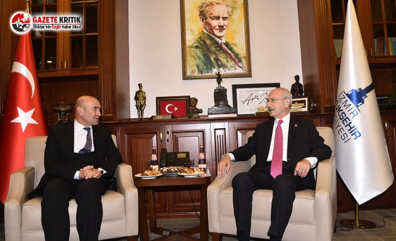 CHP LİDERİ KILIÇDAROĞLU, İZMİR BÜYÜKŞEHİR BELEDİYESİ'Nİ ZİYARET ETTİ