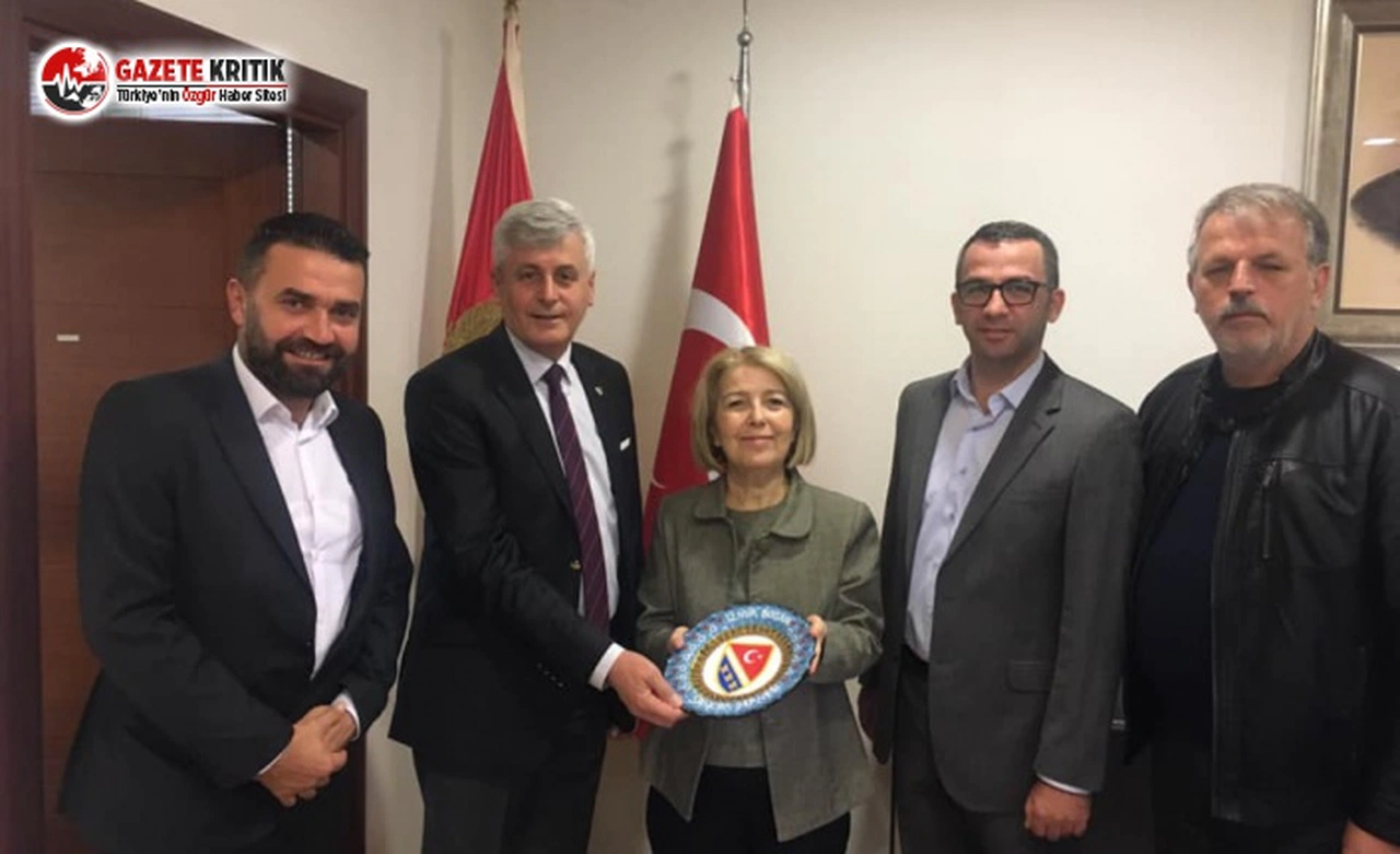 İzmir Bosna Sancak Derneği'nden, Karadağ Türk Büyükelçisi'ne Ziyaret