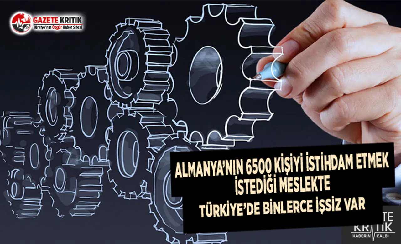 Almanya'nın 6500 Kişiyi İstihdam Etmek İstediği Meslekte Türkiye'de Binlerce İşsiz Var