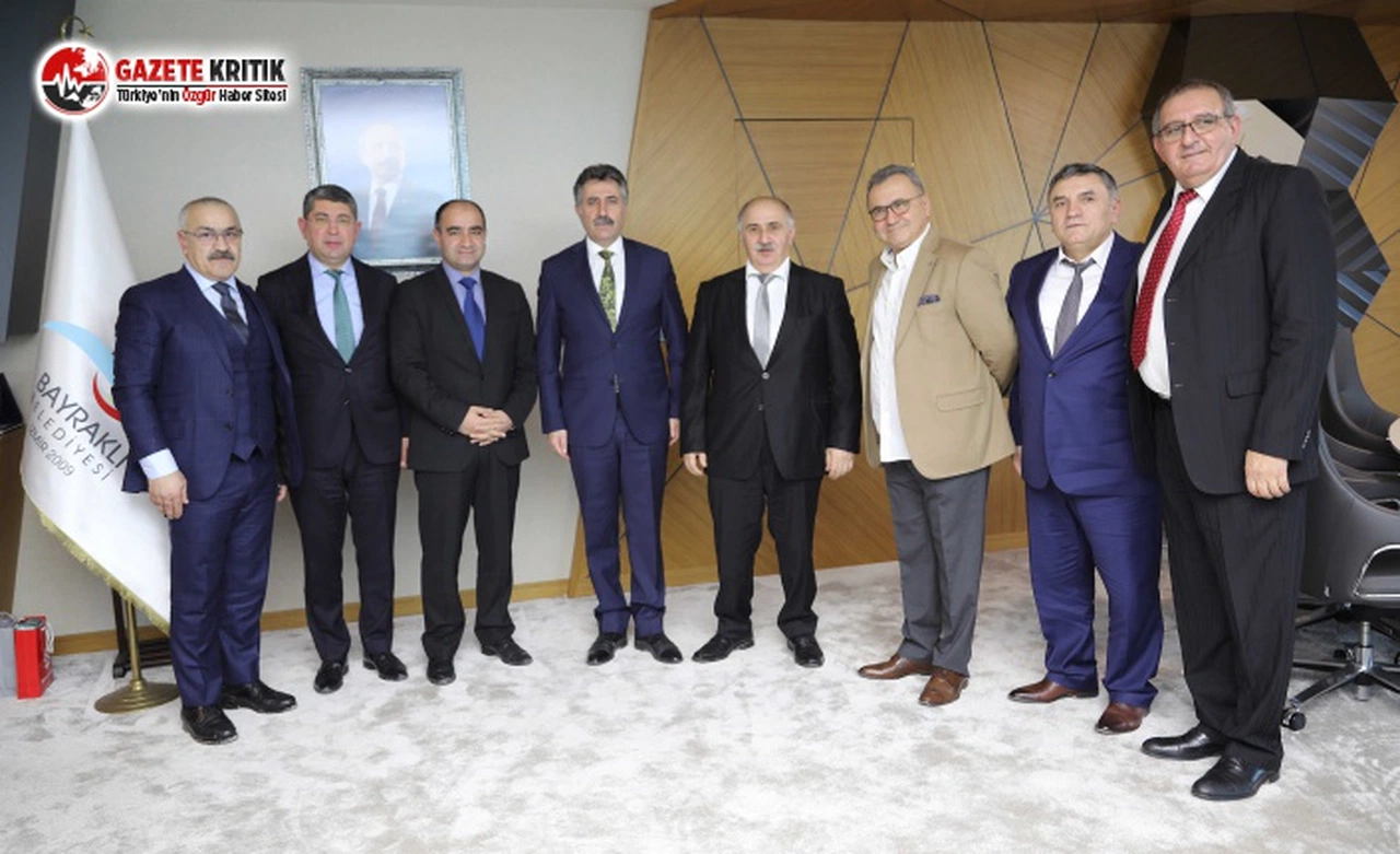 Almanya’da Yaşayan Türk İş Adamlarından Başkan Sandal'a Ziyaret