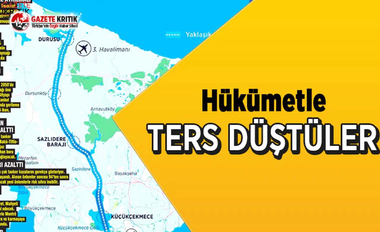 Aydınlık Gazetesinden Kanal İstanbul'a Eleştiri