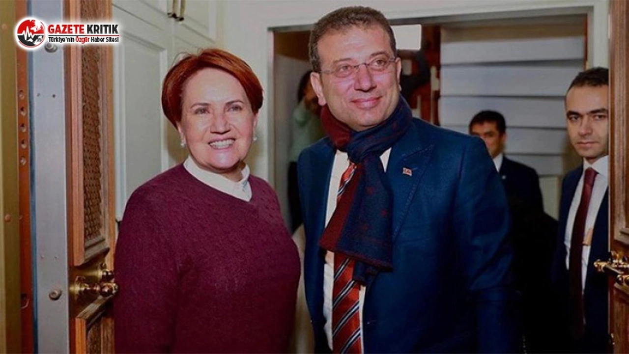 Başkan İmamoğlu'ndan Akşener'e Sürpriz Ziyaret