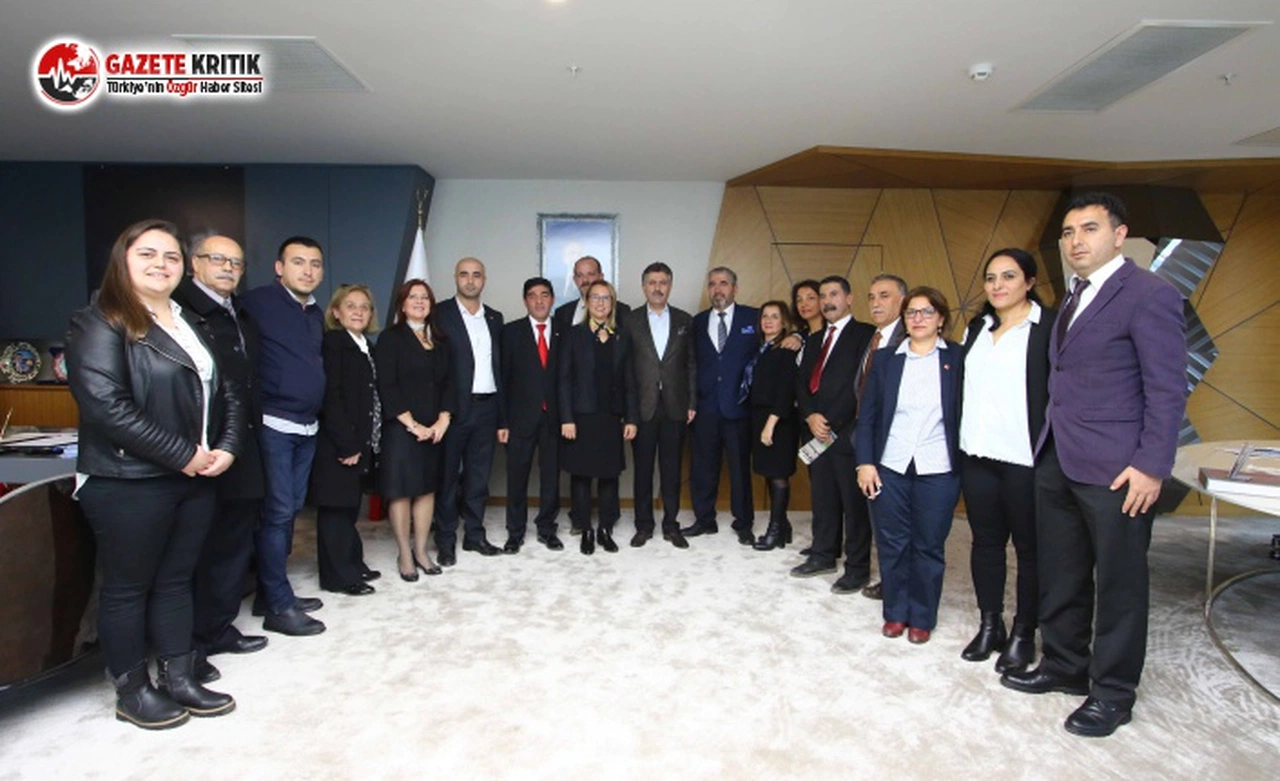 CHP'li Susmuş ve Ekibinden Başkan Sandal’a ziyaret