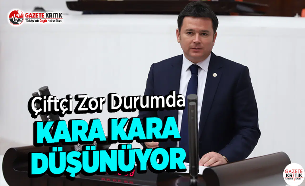 Çiftçi Zor Durumda Kara Kara Düşünüyor