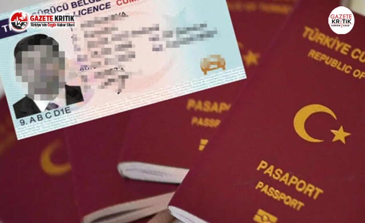 Kimlik kartı, Pasaport ve Sürücü Belgeleri Hakkında Flaş Açıklama