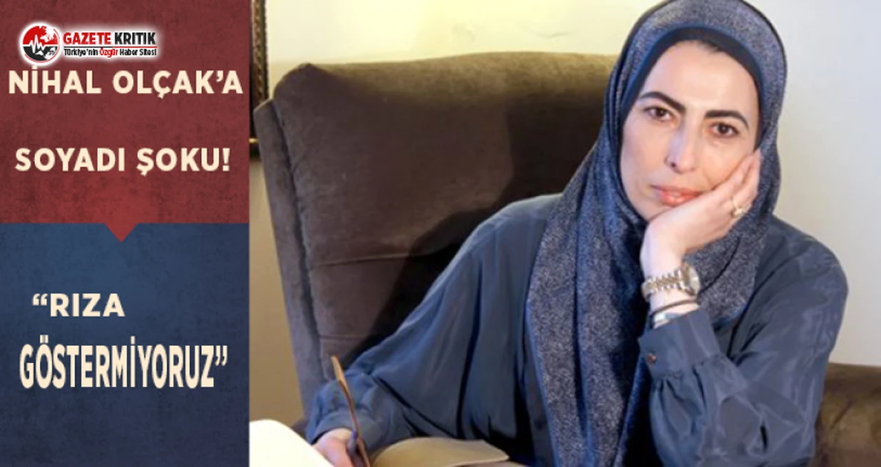 Olçok Ailesi: Soyadımızı Kullanmasına Rıza Göstermiyoruz