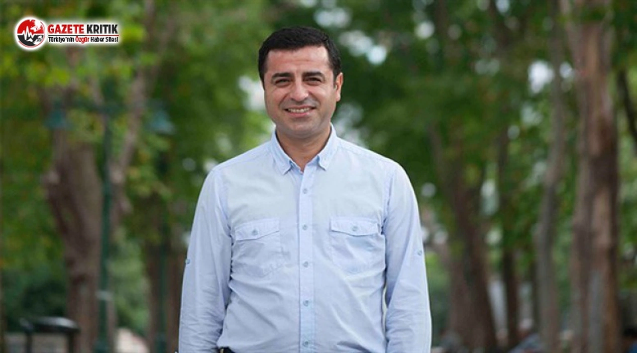 Selahattin Demirtaş'tan Davutoğlu'na Sert Sözler