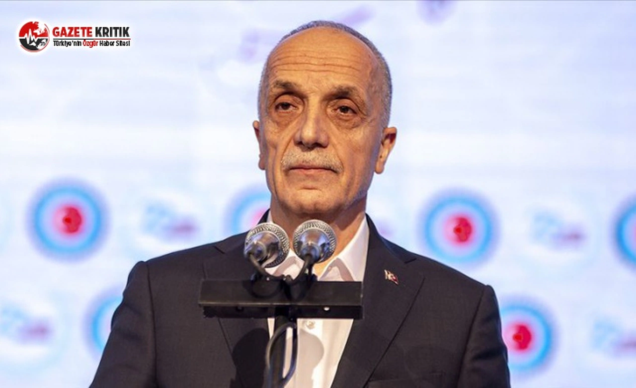 TÜRK-İŞ Genel Başkanı Ergün Atalay'ın Asgari Ücret Açıklaması
