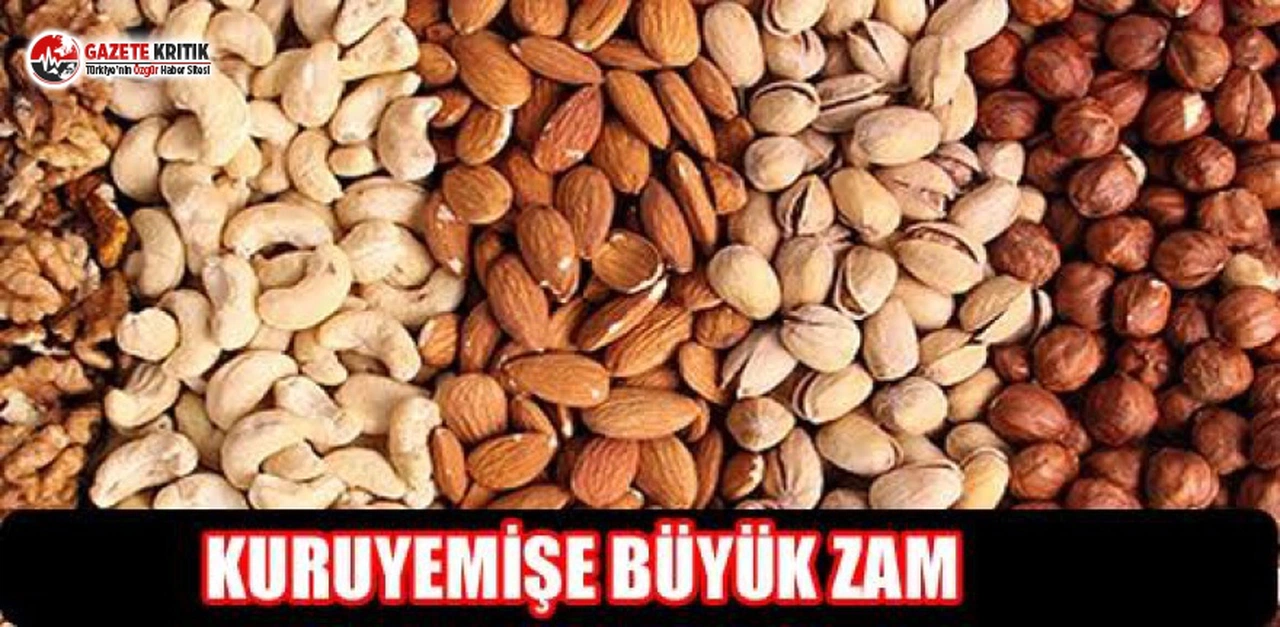 Yılbaşı Akşamı Öncesi Kuruyemişe Dev Zam