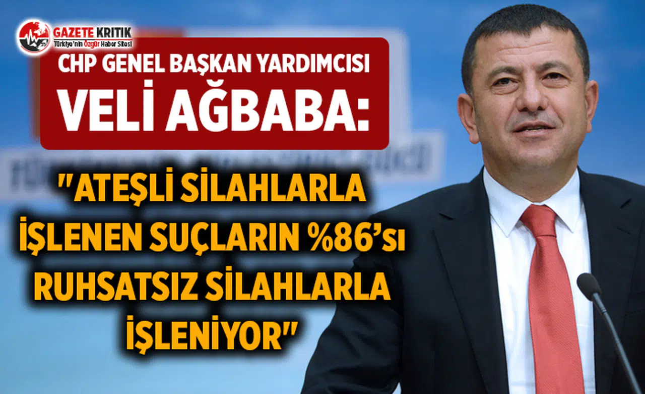 AĞBABA: "ATEŞLİ SİLAHLARLA İŞLENEN SUÇLARIN %86’sı RUHSATSIZ SİLAHLARLA İŞLENİYOR"
