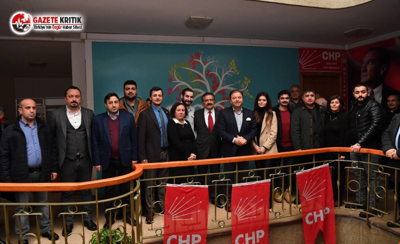 Başkan Ali Kılıç’tan CHP İlçe Başkanlığı’na tebrik ziyareti