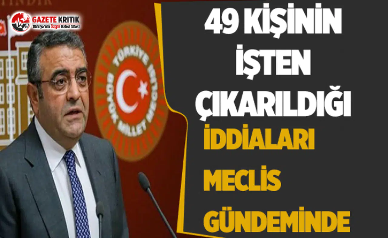CHP'li Tanrıkulu: İstanbul Üniversitesi Yemekhanesinde Çalışan 49 Kişinin İşten Çıkarıldı mı?