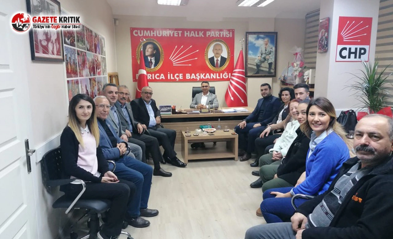 Haydar Akar'dan, CHP'de yeni seçilen ilçe başkanlarına ziyaret