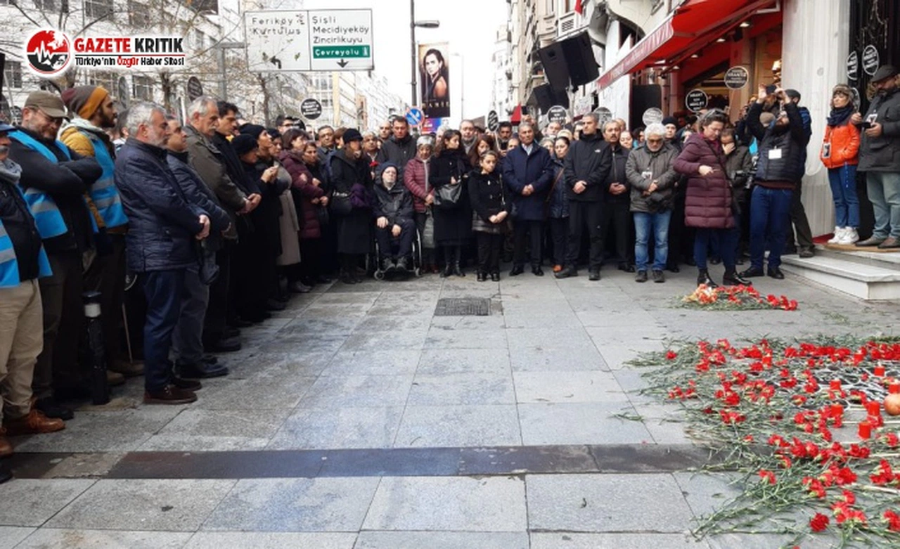 Hrant Dink, öldürülüşünün 13. yılında anıldı