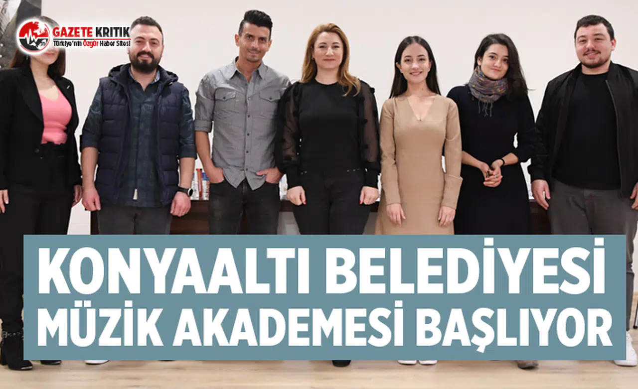 Konyaaltı Belediyesi Müzik Akademesi başlıyor