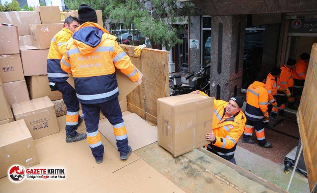 Maltepe'den Elazığ'a 2. yardım konvoyu