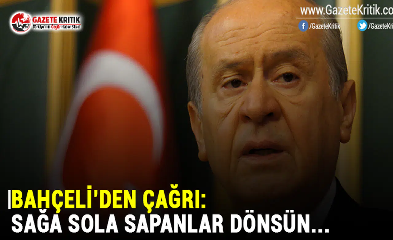 MHP Lideri Bahçeli'den partiden ayrılanlara dönün çağrısı