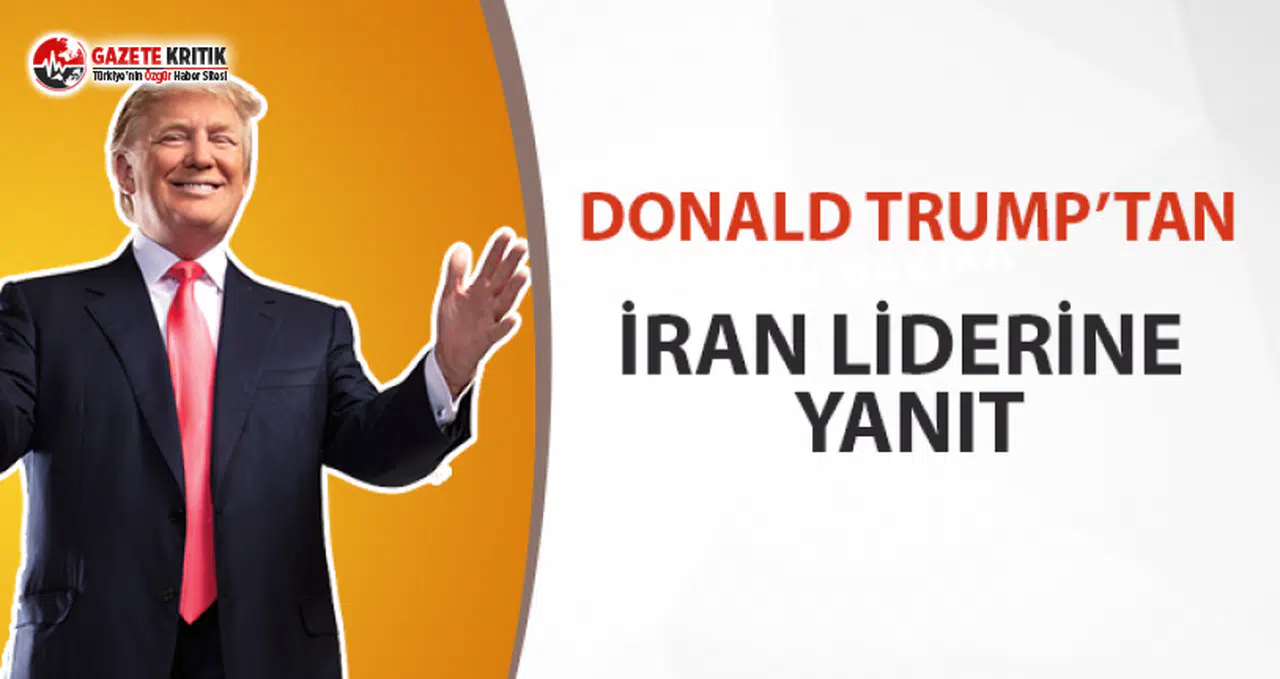 Trump'tan Hamaney'in 'palyaço' benzetmesine yanıt