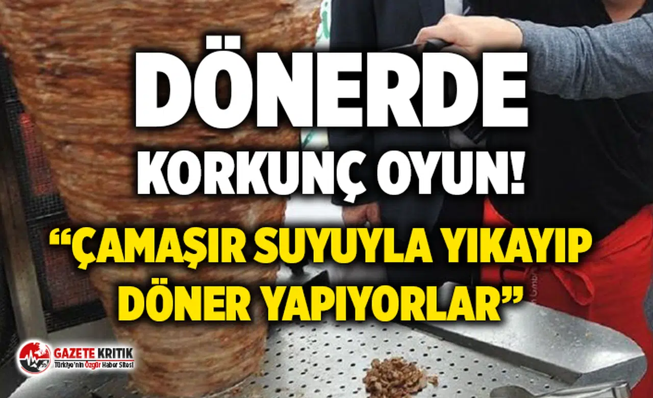 UDOFED Genel Başkanı: Son tüketim tarihi geçen ürünü, çok bakteri üremişse çamaşır suyuyla yıkayıp döner yapıyorlar