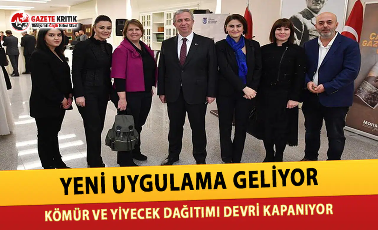 Yeni Uygulama Geliyor, Kömür ve Yiyecek Dağıtımı Devri Kapanıyor