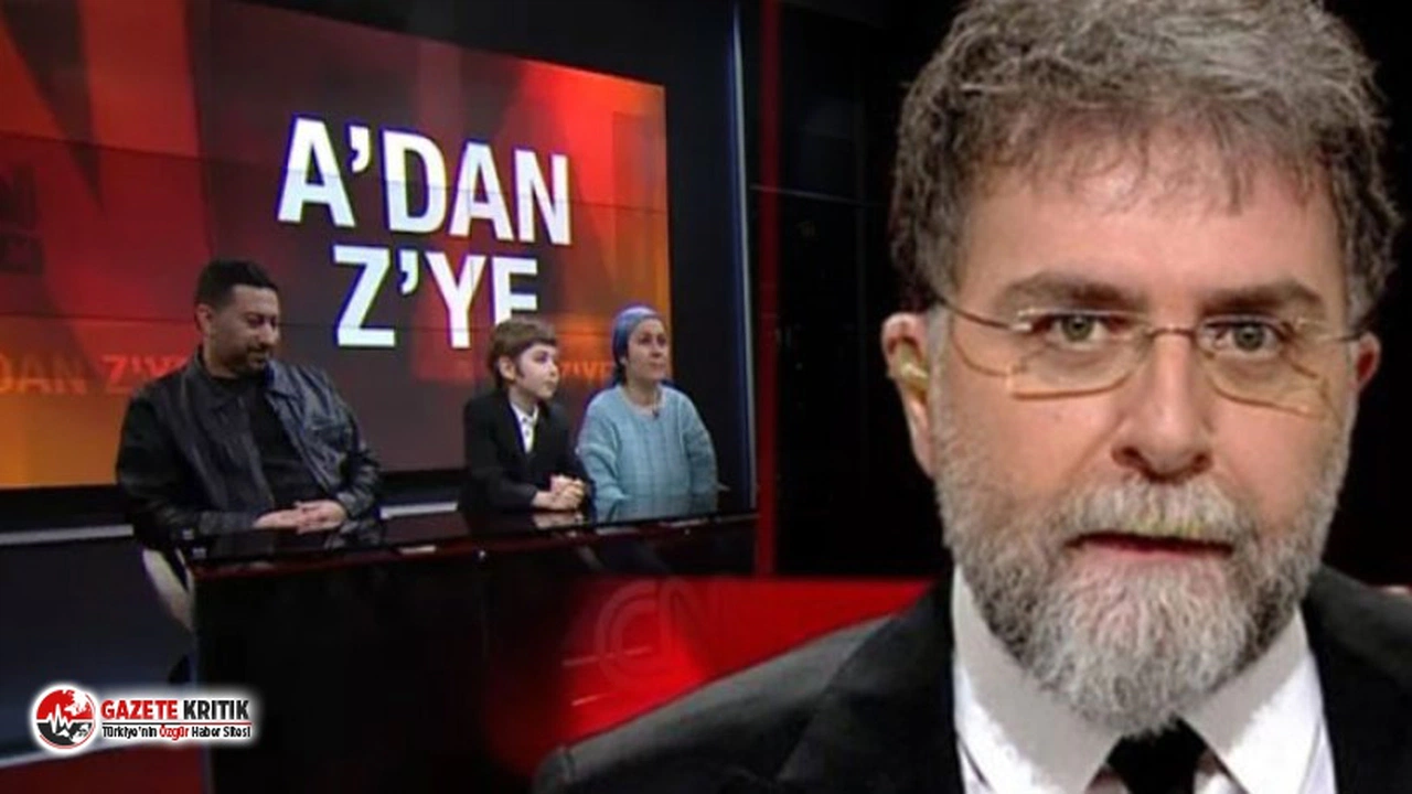 Ahmet Hakan CNN Türk'ü eleştirdi: 'Minnacık bir çocuğu medya maymununa çevirdiniz yahu!'