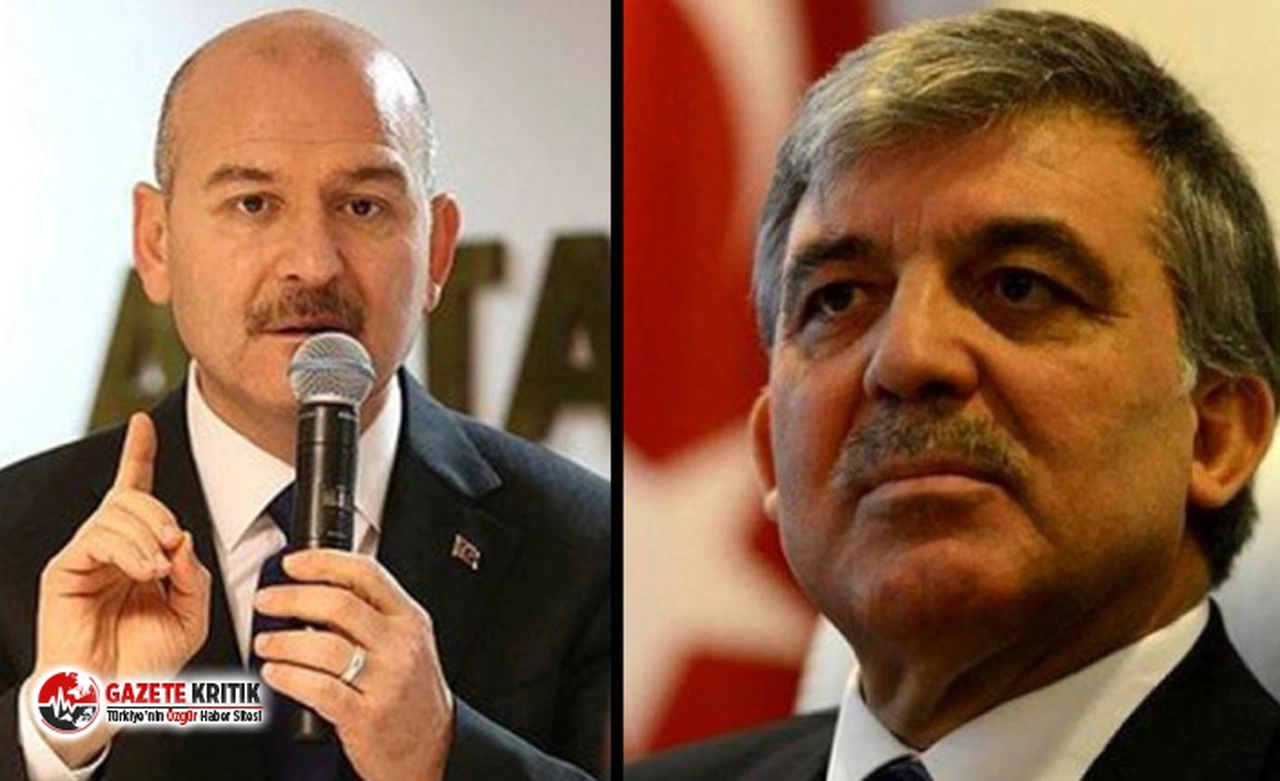 Bakan Soylu'dan Abdullah Gül'e 'Gezi' tepkisi: Sözleri içime hançer gibi saplandı