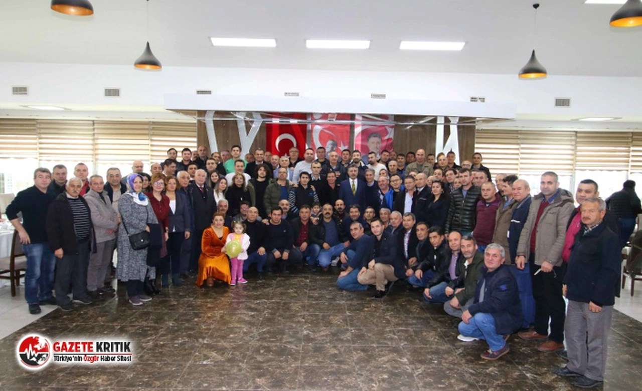 Başkan Sandal, apartman görevlileriyle buluştu