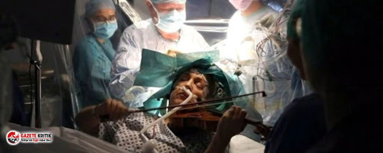 Beyin ameliyatı olurken keman çalan müzisyen: Ne çaldığımı hatırlamıyorum