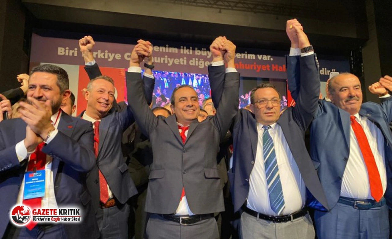 CHP BURSA'NIN YENİ BAŞKANI İSMET KARACA OLDU