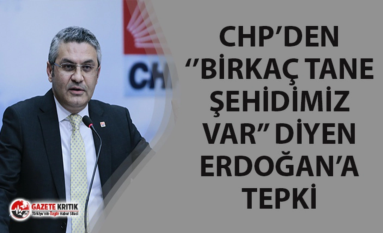 CHP'den "Libya'da birkaç tane şehidimiz var" diyen Erdoğan'a tepki