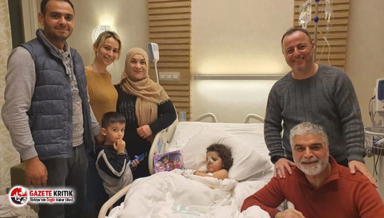 "Çift burunlu" Öykü'nün yüzü yardımseverler sayesinde güldü