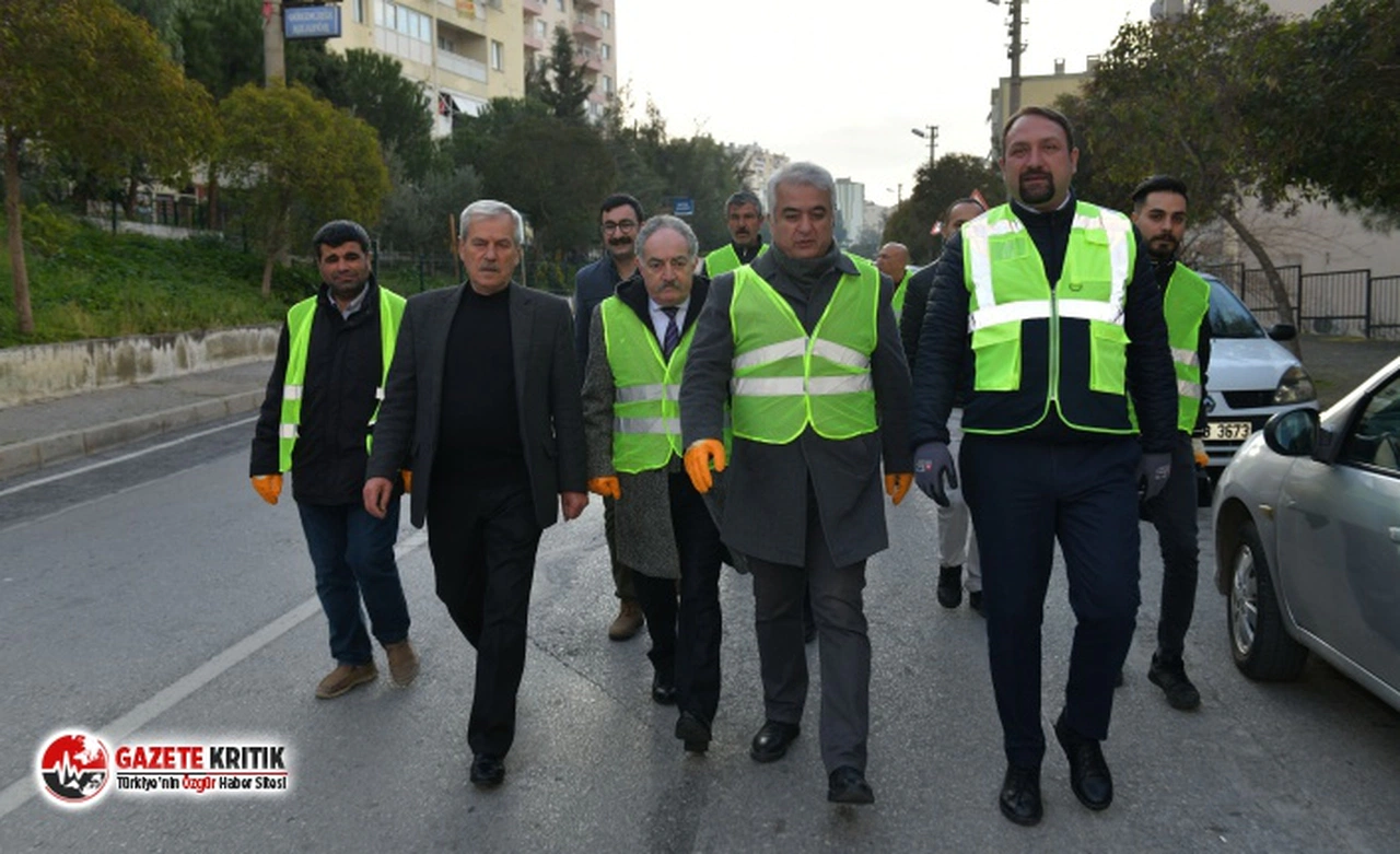 Çiğli’de Sokak Temizliği Devam Ediyor