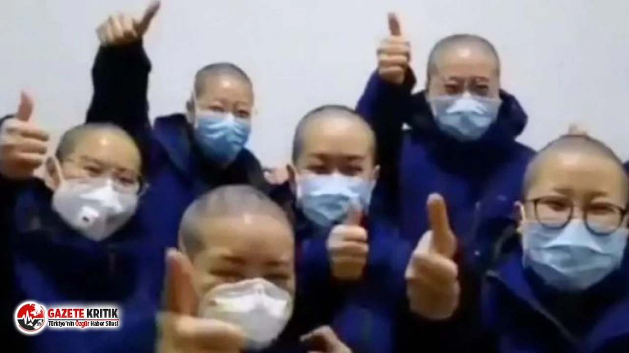 DOKTORLAR VE HEMŞİRELER SAÇLARINI KAZITIYOR