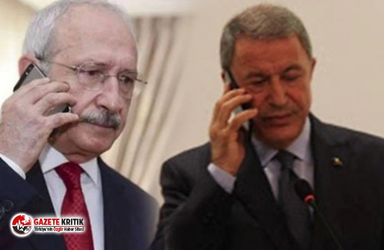 Hulusi Akar, Kılıçdaroğlu'nun telefonunu açmadı:“Demek ki diyecek bir şeyleri yok”